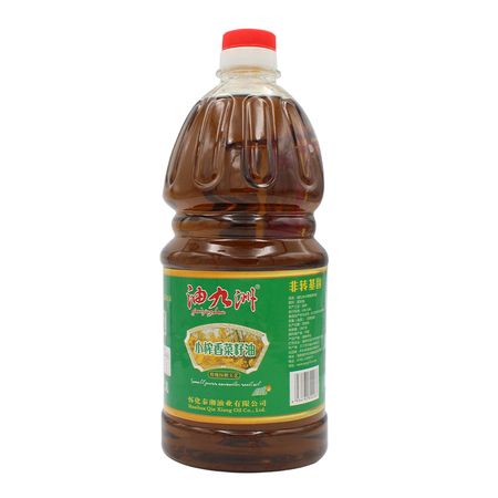 油九洲小榨香菜籽油1.8L